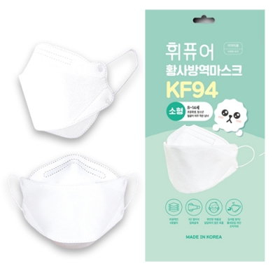 [와니사이언스] KF94 방역 마스크(흰색)(소형)