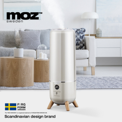 [MOZ] 모즈 은나노 LED 살균 가습기 DMH-770W (6L 대용량/ 자외선 살균/ 인공지능 습도 조절/ 리모콘 조절)